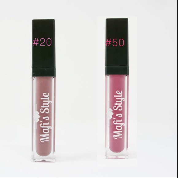 Mafistyle Other - 2 Matte Waterproof Vitamin E Lip Colors #20& #50